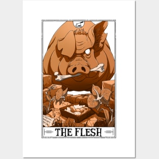 The Flesh Tarotesque (light) Posters and Art